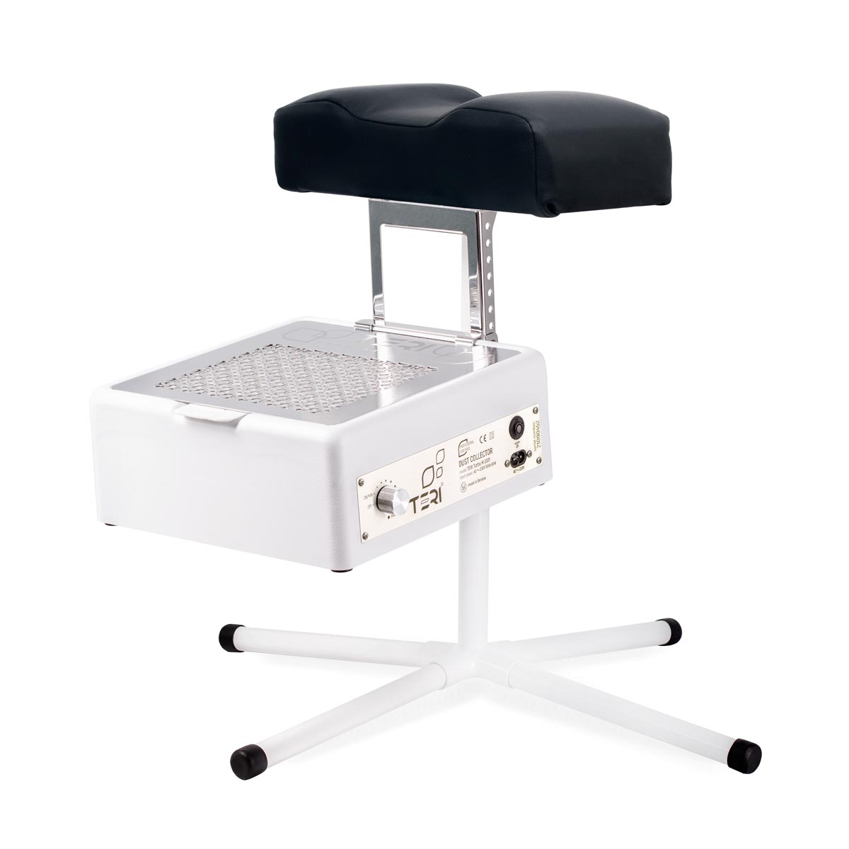 Pedicure foot rest stand with black pillow for dust collectors Teri - Image 4