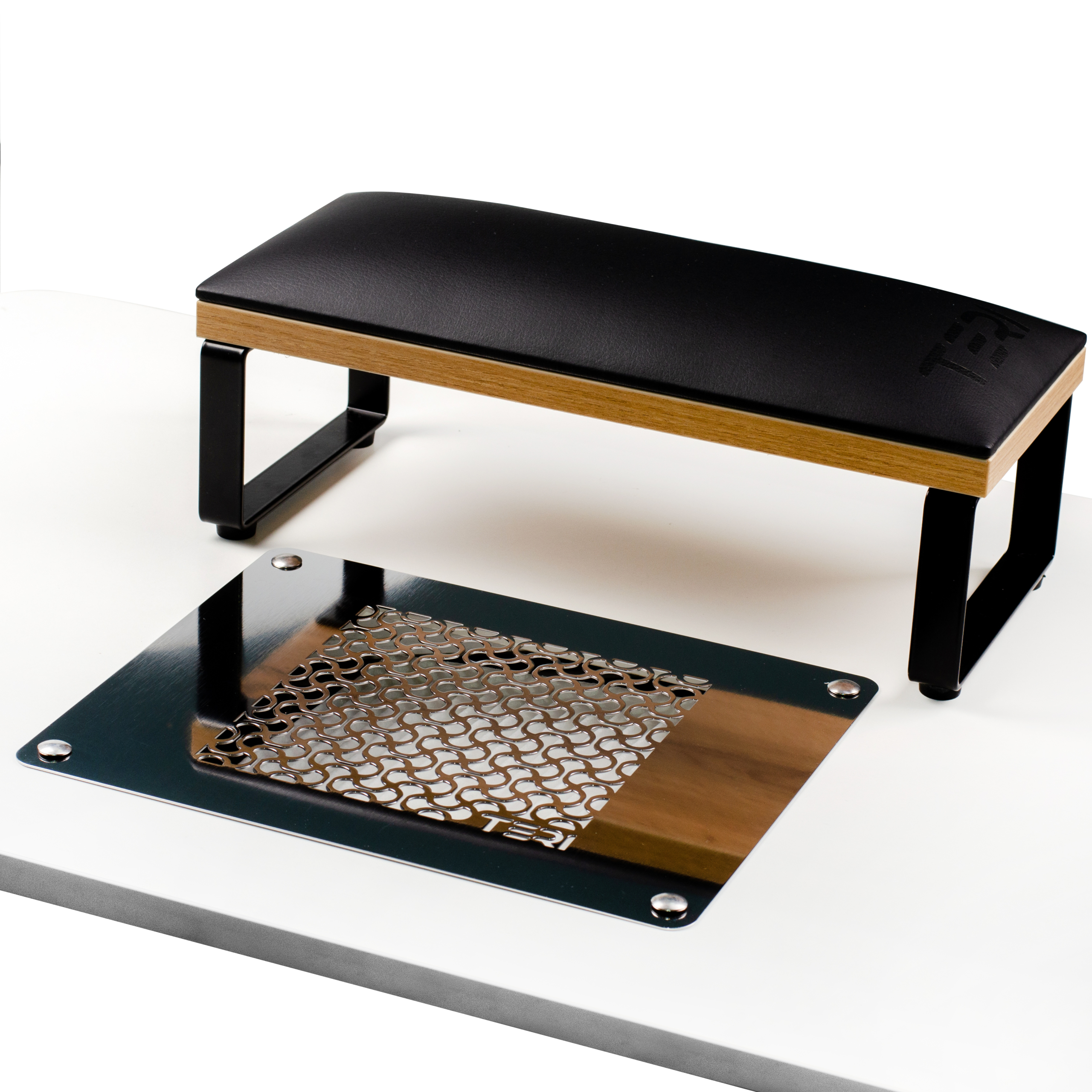 Manicure hand cushion LOFT XS black wood - Image 3