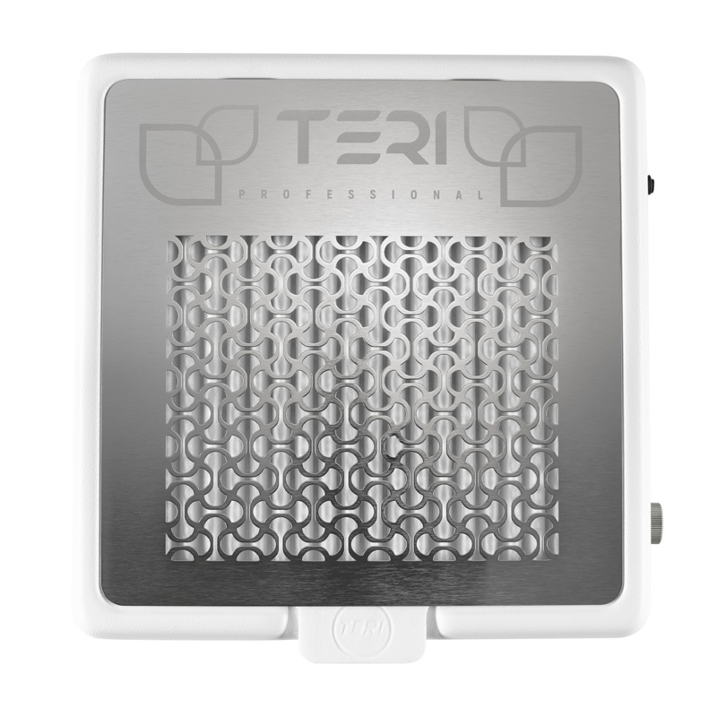 Teri 800 M white (silver mesh) - portable nail dust collector - Image 3
