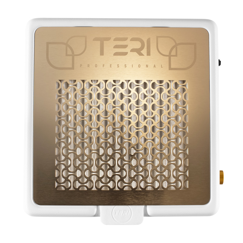 Teri 800 M white (golden mesh) - portable nail dust collector - Image 3