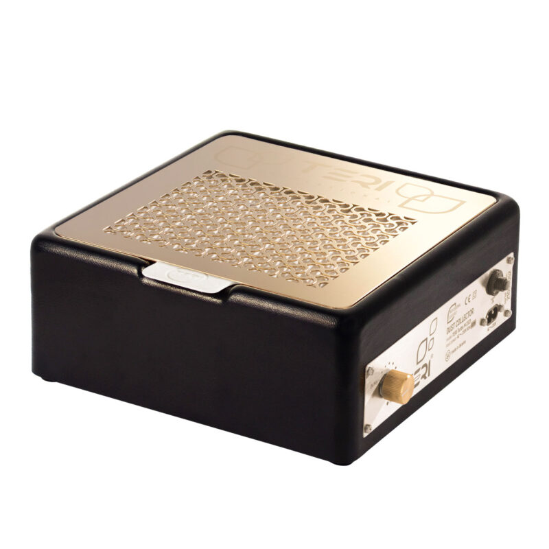 Teri Turbo M black (golden mesh) - portable nail dust collector